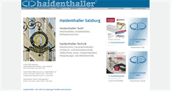 Desktop Screenshot of haidenthaller.at